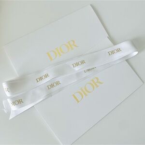 Dior‎ envelope & ribbon